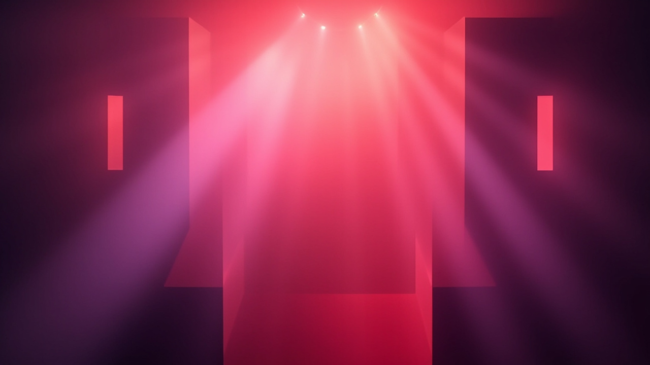 Abstract editorial illustration accompanying “Behind the Screen: Kink, Cams, and the Modern BDSM Community”.